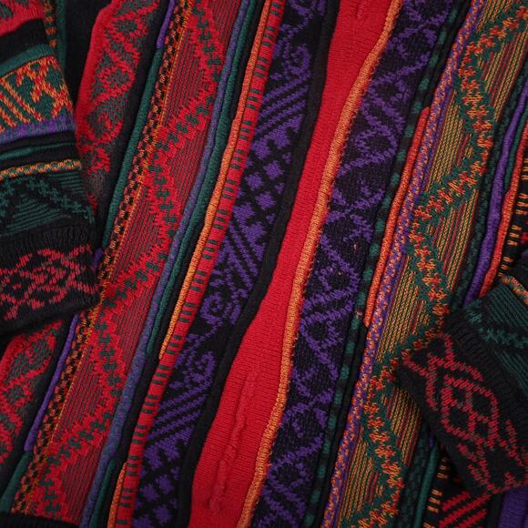 Vintage Croft & Barrow Vibrant Textured Knit Sweater - Picture 5 of 6